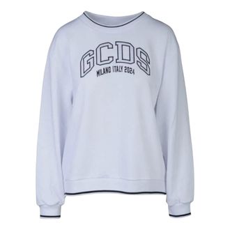 GCDS Sweatshirt - Dames - Sweatshirts - Wit - S - Hoodies & sweatvesten