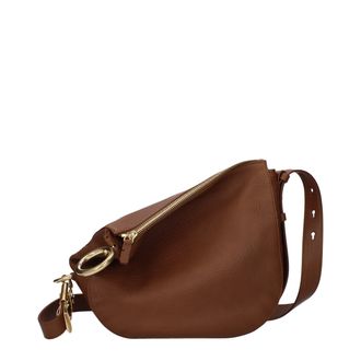 Burberry Bruine Leren Crossbody Tas