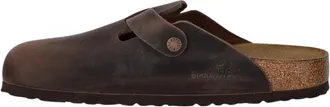 Birkenstock Boston Narrow Fit - Heren - Klompen - Bruin - 44 EU - Leer - Schoenen