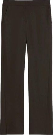 Pennyblack Rechte broek - Dames - Straight fit broeken - Bruin - S - Satijn - Broeken
