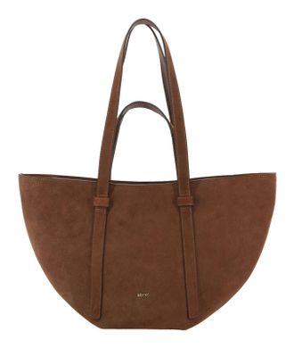 Abro shoulder bag shopper bag Leather Suede Shopper Cosmo Wood brown