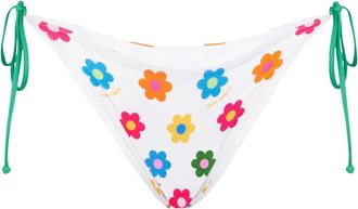 MC2 Saint Barth Woman Swim Briefs With Daisy Print