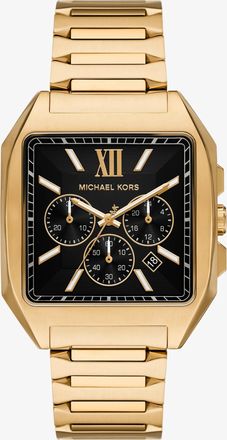 Michael Kors Hayes Oversized Gold-Tone Sport Watch