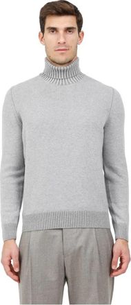 Gran Sasso Maglia dolcevita vanis&egrave; - Heren - Coltruien - Grijs - XL - Truien & Vesten