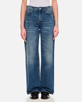 Haikure Dark Blue Denim Jeans