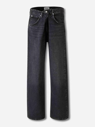 A Gold E Wide Straight Jeans