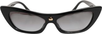 Dolce & Gabbana Black Re-Edition DNA Cat-Eye Frame Womens Sunglasses (Pre-Owned)