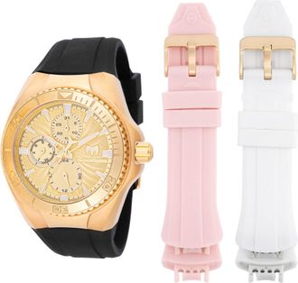 Technomarine Cruise Quartz Gold Dial Unisex Watch TM-124022