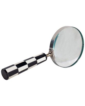 Sagebrook Home 9X4in Geo Handle Magnifying Glass