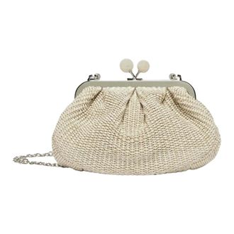 Max Mara Clutches, female, Gray, Size: ONE SIZE Max Mara Weekend Bags.. Dove Grey