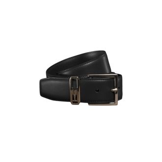 Moorer Belts, female, Black, Size: 90 CM Suede Belt