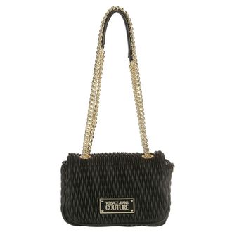 Versace Jeans Couture Quilted Chain-Linked Shoulder Bag