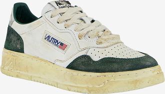 Autry Niedrige Used-Look-Schn&uuml;rsneakers Super Vintage