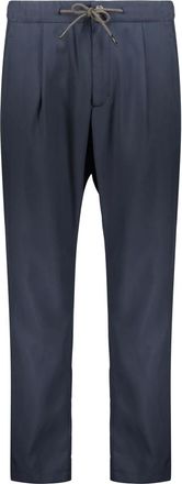 Herno Broeken, Heren, Blauw, L, Modern Casual Pants