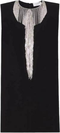 Sportmax Spxfestoso - Dames - Korte kleedjes - Zwart - S - Kleedjes