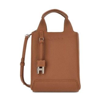 Hogan Shopping Bag Mini - female - Hogan - Handbags - Brown - ONE SIZE - Bags