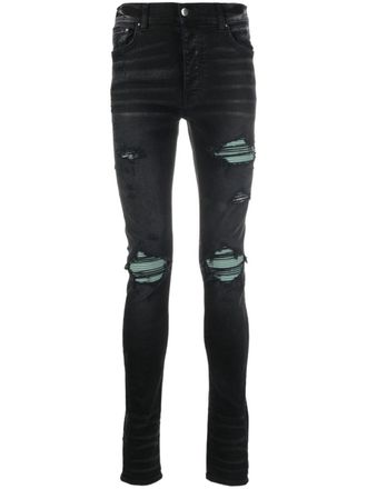 Amiri ripped skinny jeans - Black