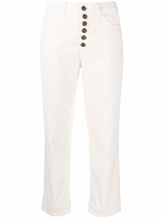 Dondup Button-down broek - Beige