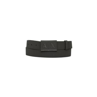 A|X Armani Exchange Heren, Accessoires, Zwart, Maat: 85 CM Leer