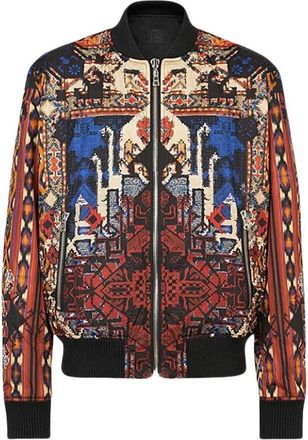 Balmain Omkeerbare Multikleur Nylon Bomberjack - Heren - Bomber jackets - Veelkleurig - S - Nylon - Jassen