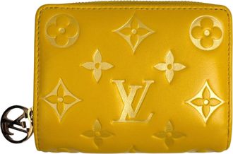 Louis Vuitton Yellow Monogram Empreinte Wallet (Bi-Fold) (Pre-Owned)
