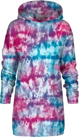 Mr. Gugu & Miss Go Tie Dye Blue Pink Oversize hoodiejurk