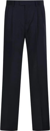 Lardini 850 Pant - Heren - Nette broeken - Blauw - XL - Broeken