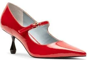 Frances Valentine Naomi Pointed Toe Mary Jane Pump in Red at Nordstrom Rack, Size 6.5