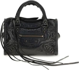 Balenciaga Le City Nano Handbag - Bags - Mujer - Negro - ONE SIZE