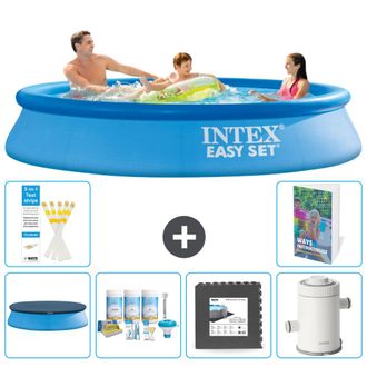 Intex Piscina Easy Set Redonda - 305x61 Cm - 7-piezas S64