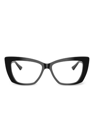 Jimmy Choo Eyewear cat-eye frames - women - Acetate - 54 - Black