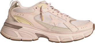 Golden Goose Roze Goud Lightstar Sneakers - Dames - Sneakers - Roze - 36 EU - Leer - Schoenen