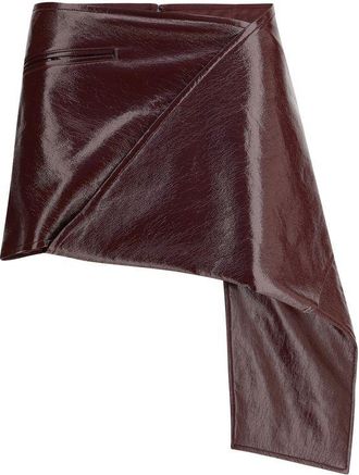 Courrèges Vinyl Womens Mini-skirt