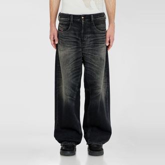 Diesel Relaxed Jeans Regular Waist 1997 D-Enim-M,, Button fly