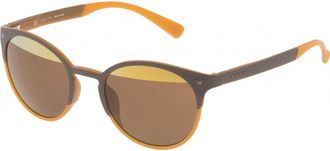 Police Womens SPL162V506L2H 50 Sunglasses - Brown - One Size