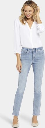 NYDJ Sheri Slim Jeans Lichtblauw Premium Denim (Lang)