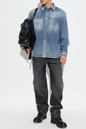 Diesel D-SIMPLY Shirt, Mens, Blue
