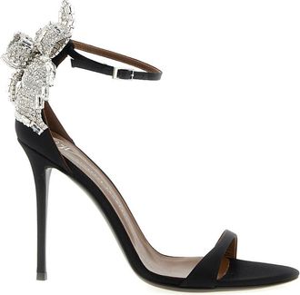 Giuseppe Zanotti Black Ankle Strap Heels