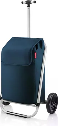 Reisenthel Einkaufstrolley REISENTHEL Dark, Damen, blau (dunkelblau), Polyester, Einkaufsk&ouml;rbe Einkaufstrolley