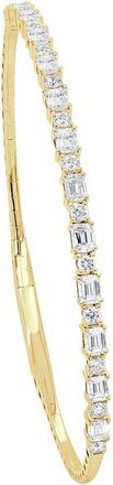 Sabrina Designs 14K 1.90 Ct. Tw. Diamond Flexible Bangle