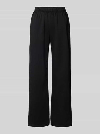 Pieces Regular Fit Jogpants aus Baumwoll-Mix Modell CHILLI in BLACK, Gr&ouml;&szlig;e XS