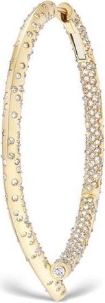 Tabayer Oera Pavé Diamond Orb Earrings in Yellow Gold at Nordstrom
