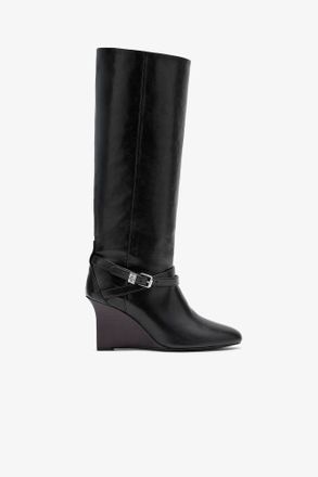 Ganni Black Kat High Boot in