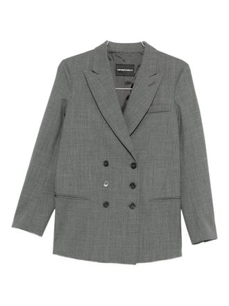 Emporio Armani Jackets Blacks And Greys-Donna