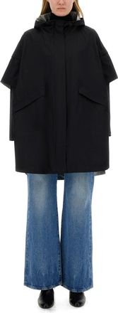 Herno Hooded Cape-Donna