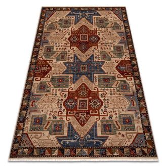 RugsX RugsX Wool Keshan Rug in Beige | Size: 80 cm x 145 cm