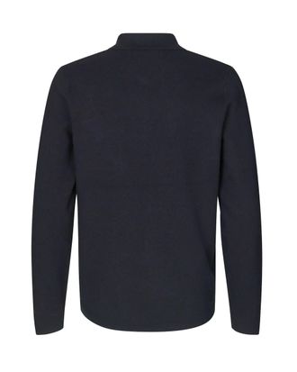 Sams&oslash;e & Sams&oslash;e Zip-Up Lenzing Ecovero Viscose Cardigan - Blue