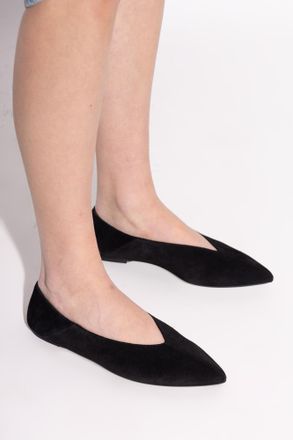 Aeyde Ballet Flats Moa, Womens, Black