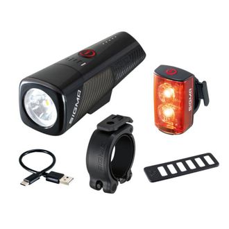 Sigma Buster 800 + Rl 80 Kit De Iluminaci&oacute;n Para Bicicleta Negro