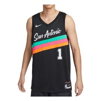 Nike San Antonio Spurs City Edition NBA Swingman Jersey Victor Wembanyama HM5996-013